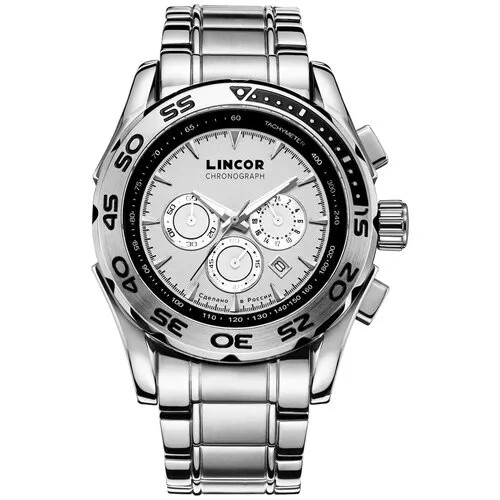 Наручные часы LINCOR 1012S0B3, серебряный