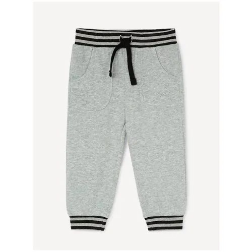 Тёмно-серые спортивные брюки Jogger для мальчика Gloria Jeans, размер 2-3г/98