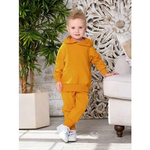 Комплект одежды  ИвБэби, размер 80/48, оранжевый