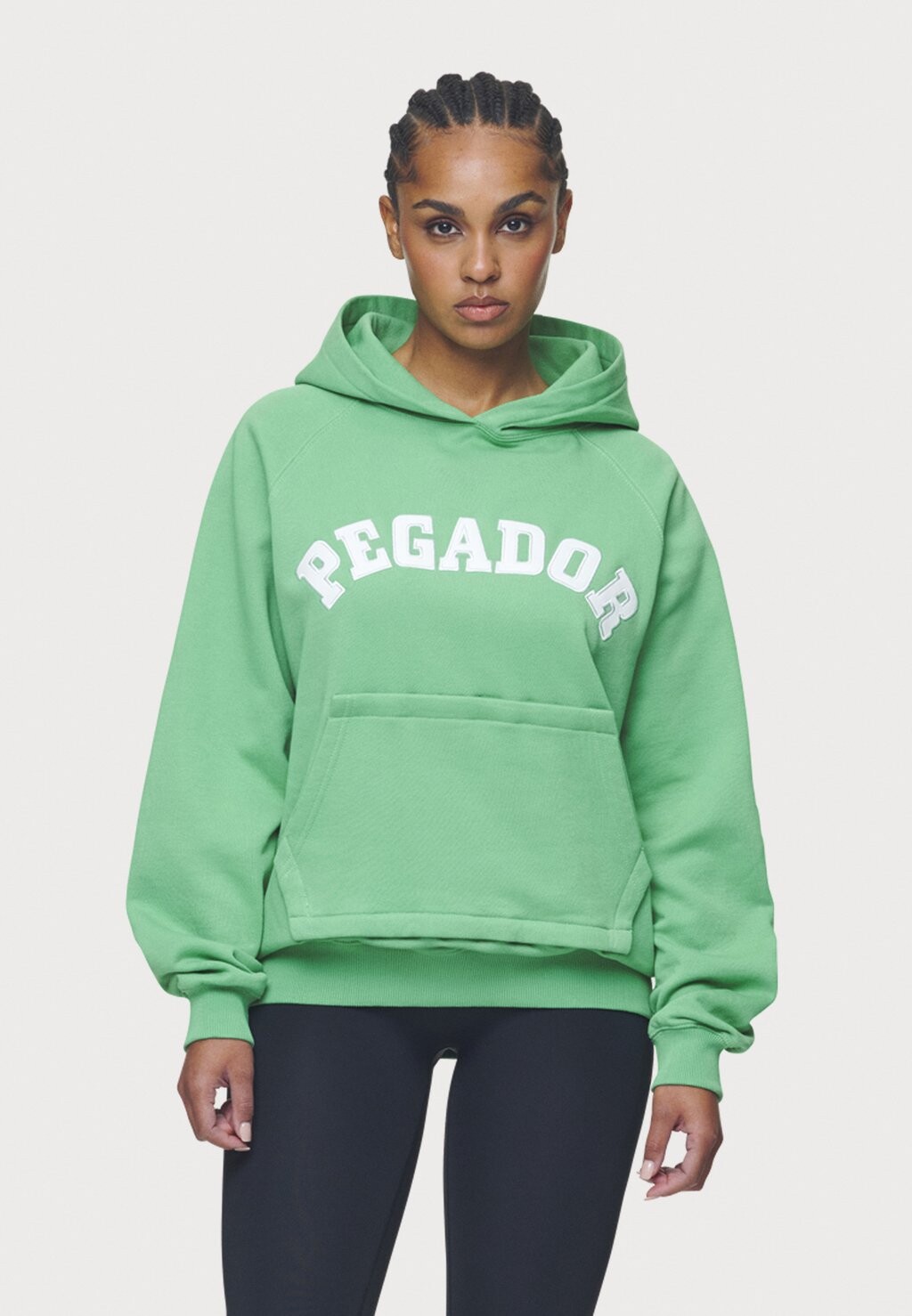 Толстовка с капюшоном GALA OVERSIZED HOODIE Pegador, зеленый