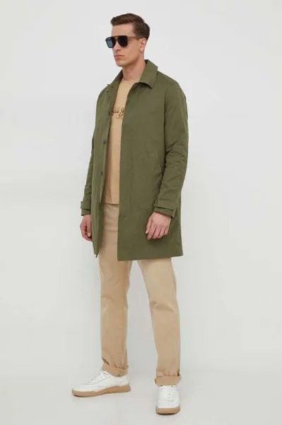 Плащ Валерио Pepe Jeans, зеленый