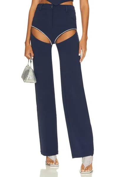 Брюки Camila Coelho Elizabeth Cut Out, темно-синий