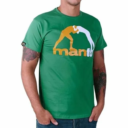 Футболка Manto, размер M, зеленый