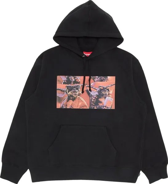 Толстовка Supreme Gremlins Hooded Sweatshirt 'Black', черный