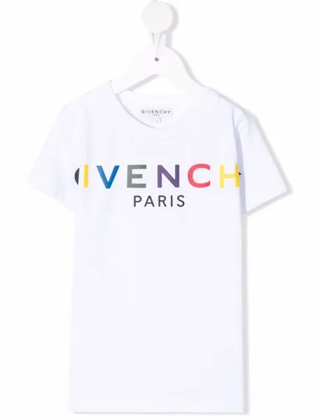 Givenchy Kids футболка с логотипом