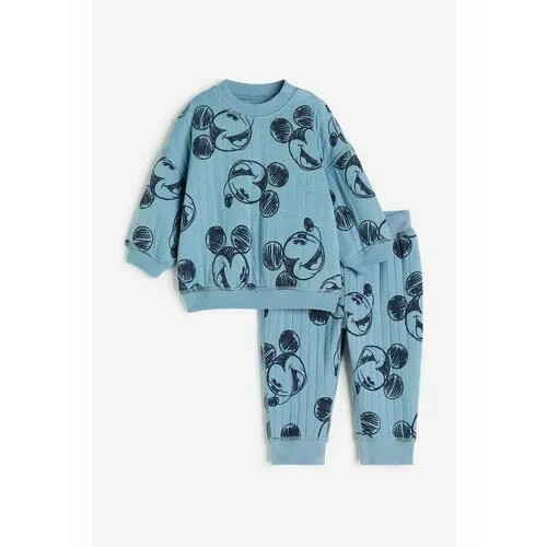 Комплект одежды H&M, размер 86, синий/голубой