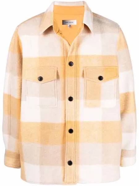 Isabel Marant клетчатая куртка-рубашка