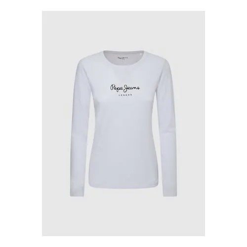 Лонгслив Pepe Jeans Virginia, размер XS, белый