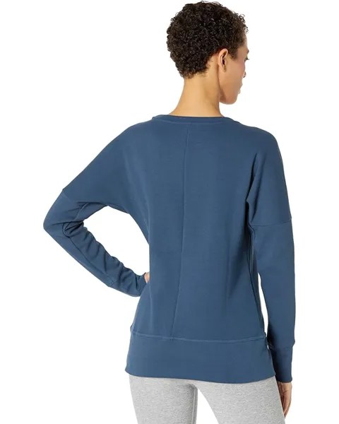 Толстовка Adidas Go-To Primegreen Crew Sweatshirt, темно-синий