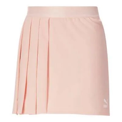 Асимметричная юбка Puma Classics женская розовая повседневная 533065-27