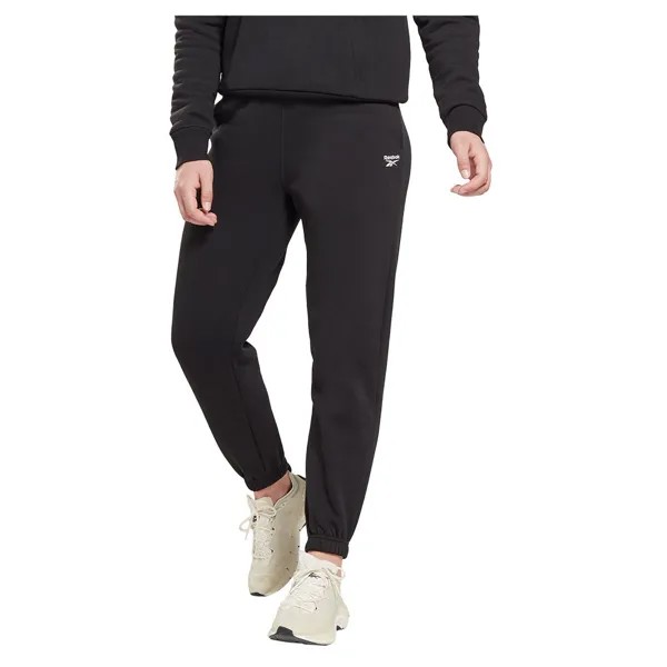 Брюки Reebok Identity Fleece Joggers, черный