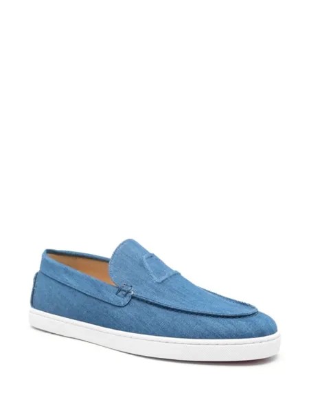Christian Louboutin мокасины Arsiboat, синий