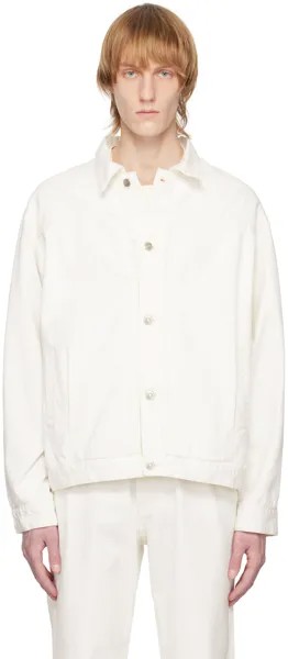 Белая джинсовая куртка на пуговицах LE17SEPTEMBRE