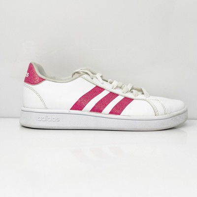 Adidas Girls Grand Court EG5136 Белая повседневная обувь Кроссовки Размер 2