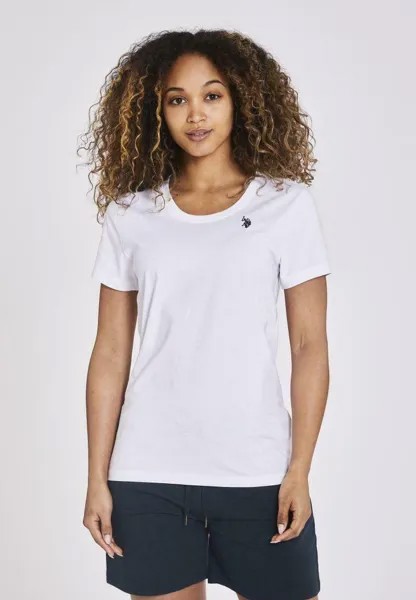 Футболка базовая AMY U.S. Polo Assn., цвет white