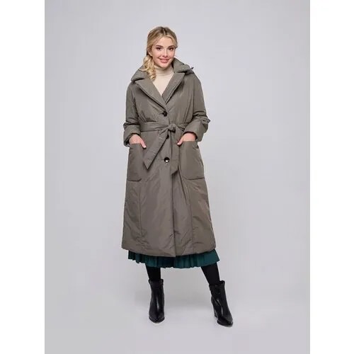 Куртка DIXI COAT, размер 46, хаки 77