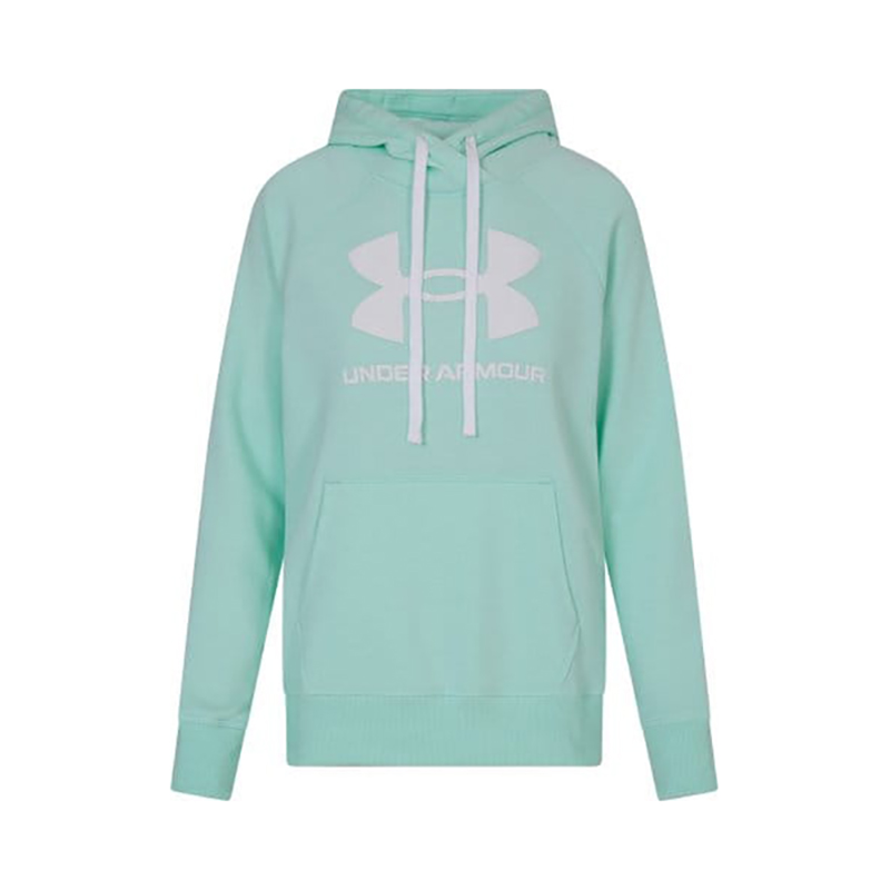 Худи женское Under Armour 1356318 зеленое S/M