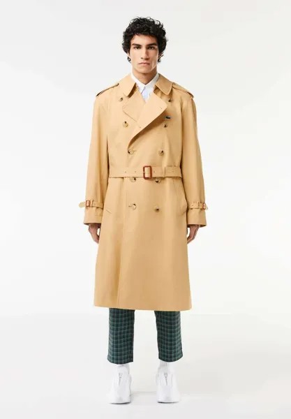 Тренч ESSENTIAL Lacoste, бежевый