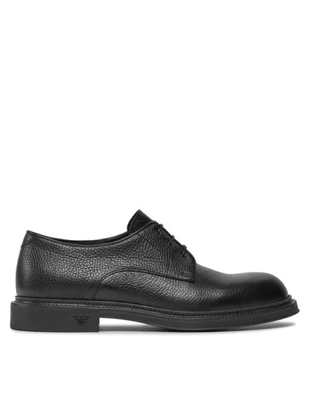 Полуботинки X4C653 XF583 Emporio Armani, черный