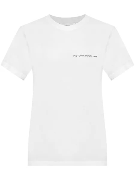 Victoria Beckham футболка с логотипом