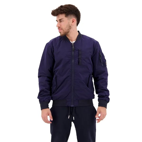 Куртка Superdry Military Bomber, синий