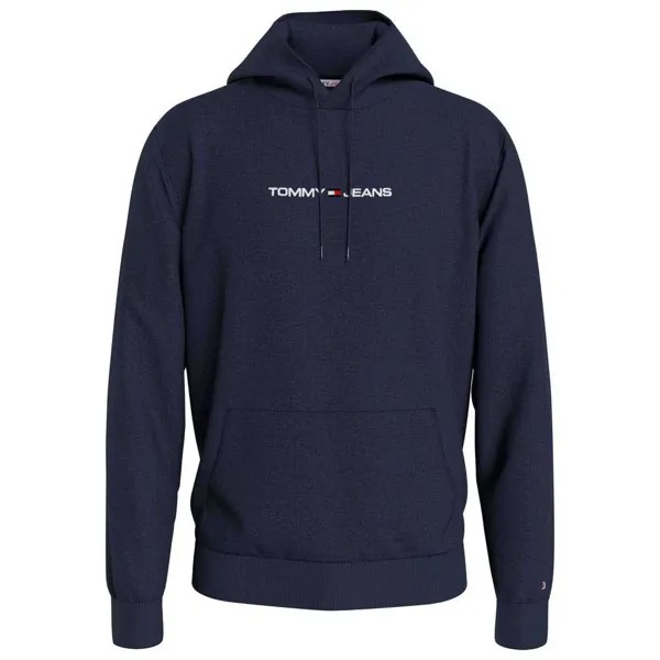 Худи Tommy Jeans Reg Linear, синий