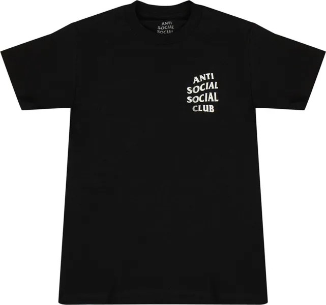 Футболка Anti Social Social Club Kkoch ASSC Short-Sleeve T-Shirt 'Black', черный