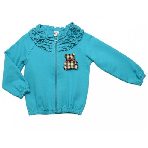 Толстовка Mini Maxi, 0470, цвет бирюзовый, размер 104