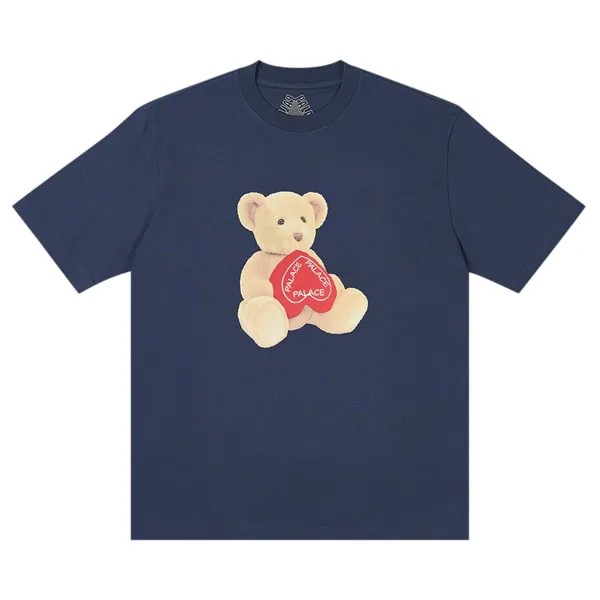 Футболка Palace Teddy T-Shirt, темно-синий