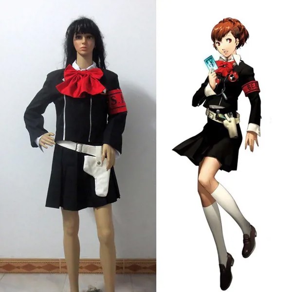 Persona 3 Косплэй главных героев школьная форма для мальчиков Косплэй костюм Индивидуальный заказ Любой Размер