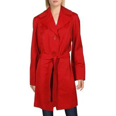 Женская красная куртка-миди Ellen Tracy, нарядный плащ, верхняя одежда XL BHFO 0695