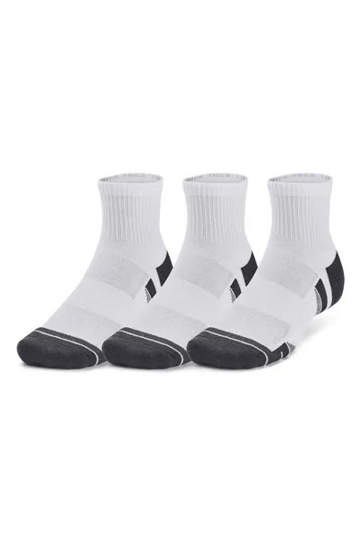 Короткие носки для фитнеса - 3 пары Under Armour, белый