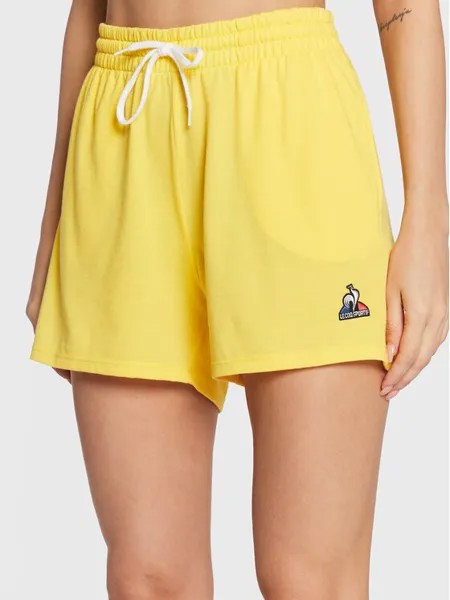 Спортивные шорты regular fit Le Coq Sportif, желтый