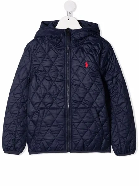 Ralph Lauren Kids стеганая куртка Hensen