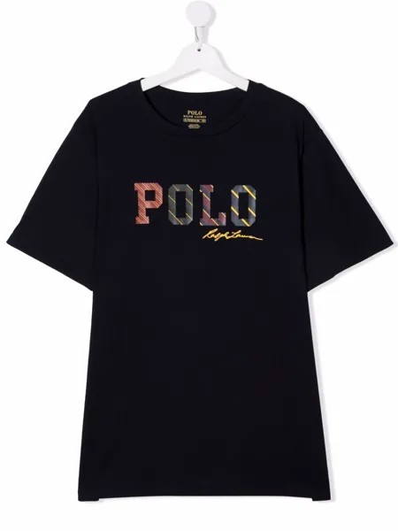 Ralph Lauren Kids футболка с логотипом