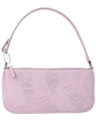 Кожаная женская сумка через плечо By Far Rachel, розовая