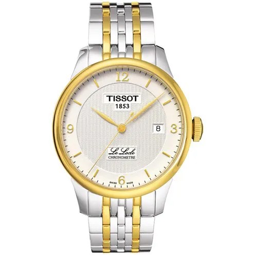 Наручные часы TISSOT, серебряный, золотой