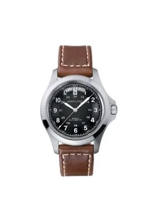 Наручные часы Hamilton Khaki Field H64455533, черный, серебряный