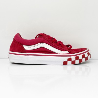 Vans Girls Off The Wall 751505 Красные повседневные кроссовки, размер 2