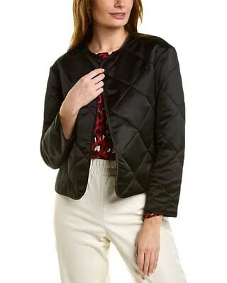Женская стеганая куртка Anne Klein Diamond, черная, L