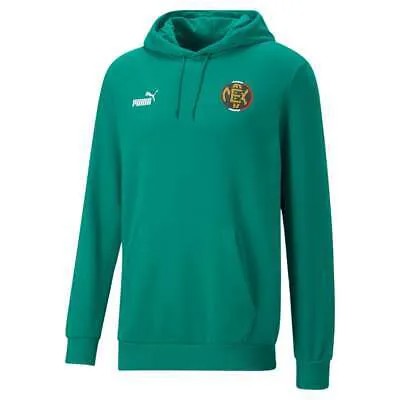 Puma Ftblcore Fan Pullover Hoodie Mens Green Повседневная верхняя одежда 76816606