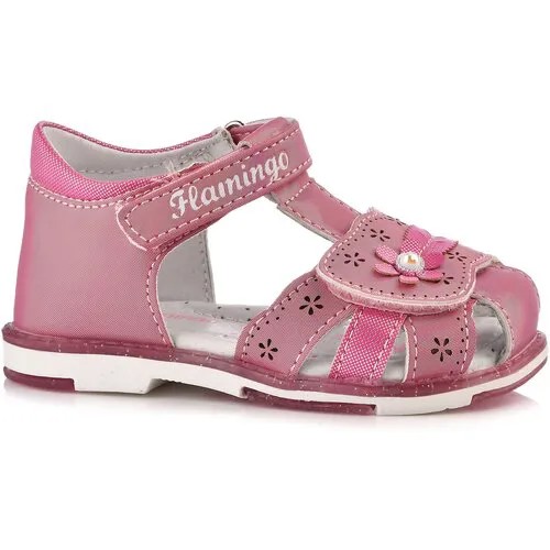 Сандалии Flamingo, размер 23, розовый