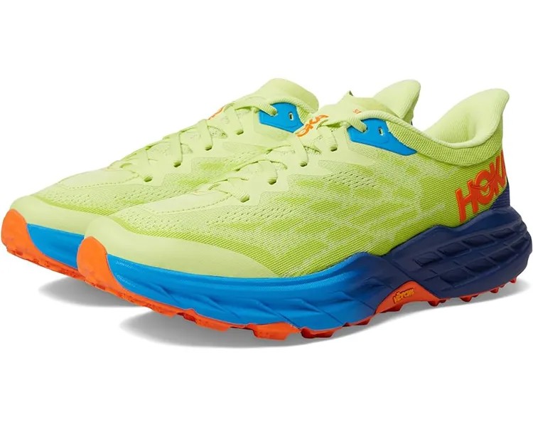 Кроссовки Hoka Speedgoat 5, цвет Citrus Glow/Evening Primrose