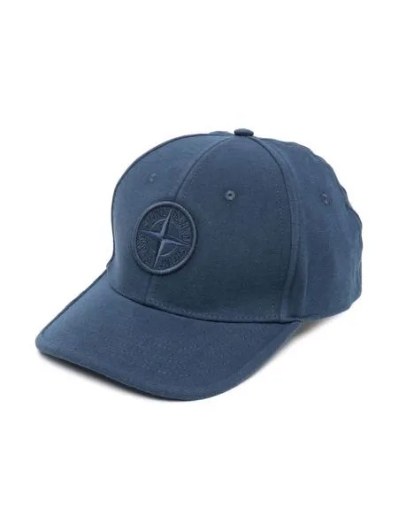 Stone Island Junior кепка с вышитым логотипом