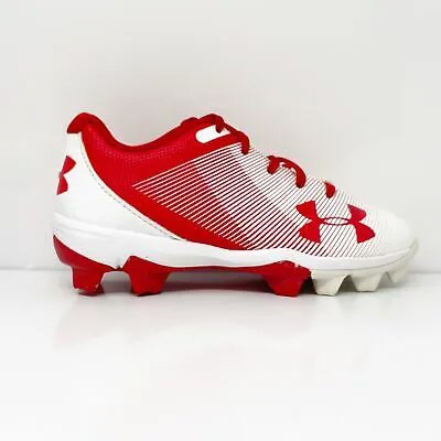 Белые бейсбольные бутсы Under Armour Boys Leadoff 1297316-611, размер 13K