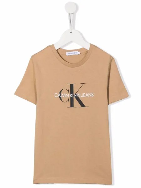 Calvin Klein Kids футболка с логотипом