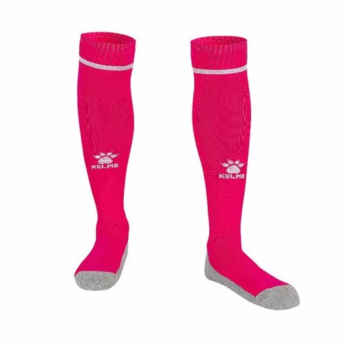 Гетры футбольные Kelme, размер 39/44, розовый
