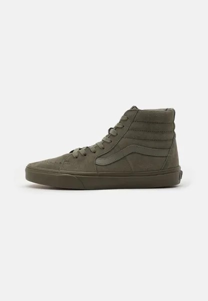 Высокие кеды Sk8-Hi Unisex Vans, цвет mono olive