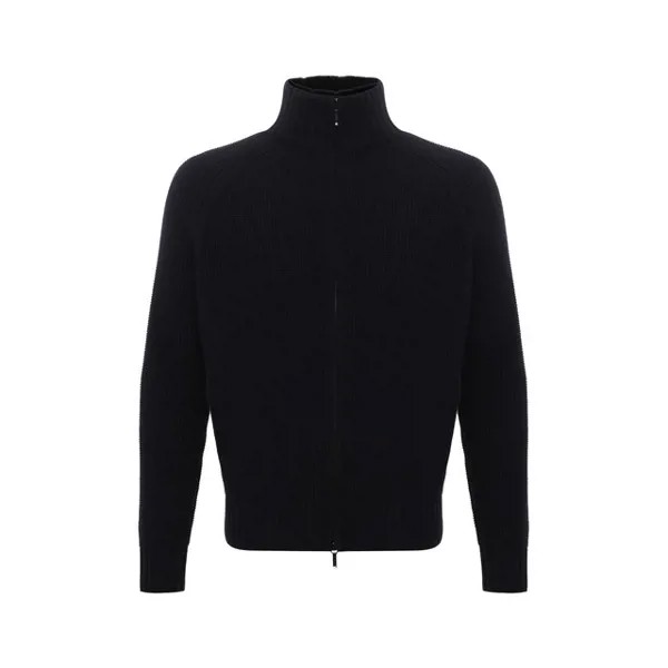 Кашемировый кардиган с меховой отделкой Loro Piana