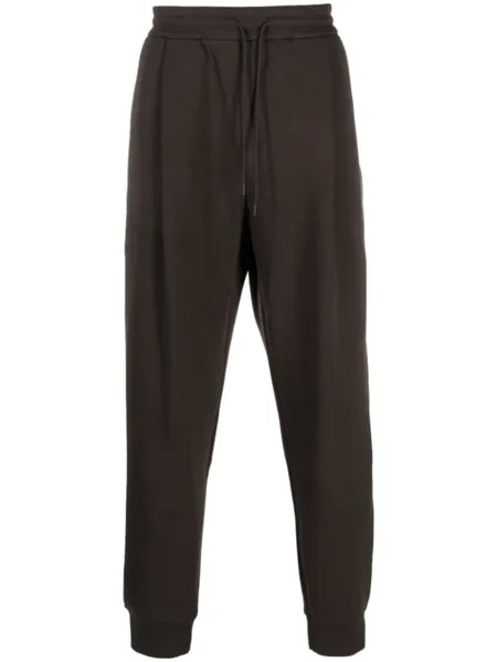 Emporio Armani спортивные брюки с кулиской, зеленый